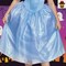 Cinderella Tween Costume Medium Disney Princess Dress with Butterflies